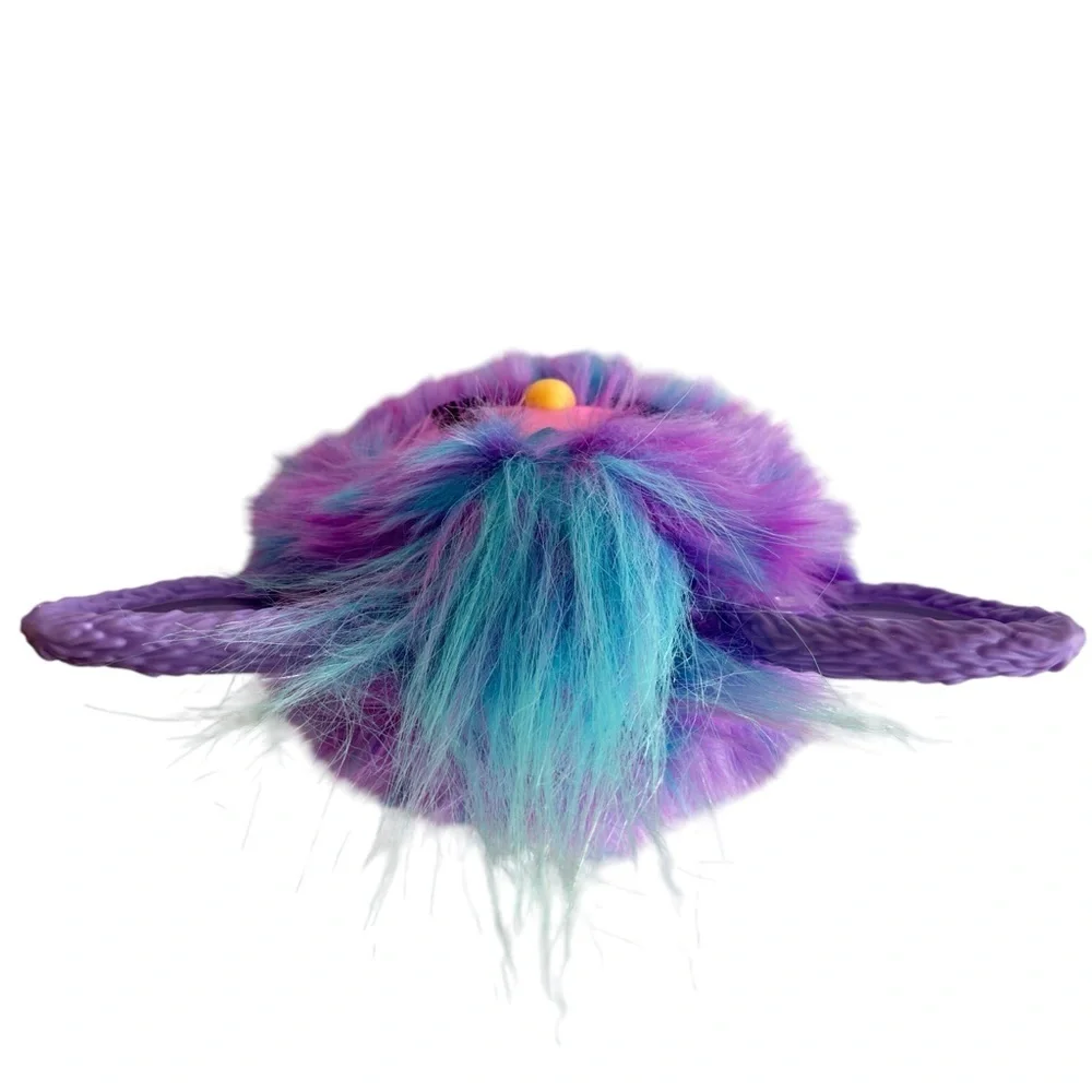 2023 Hasbro Furby Blue Purple Tie Dye  Plush Interactive Toy Tested No Box